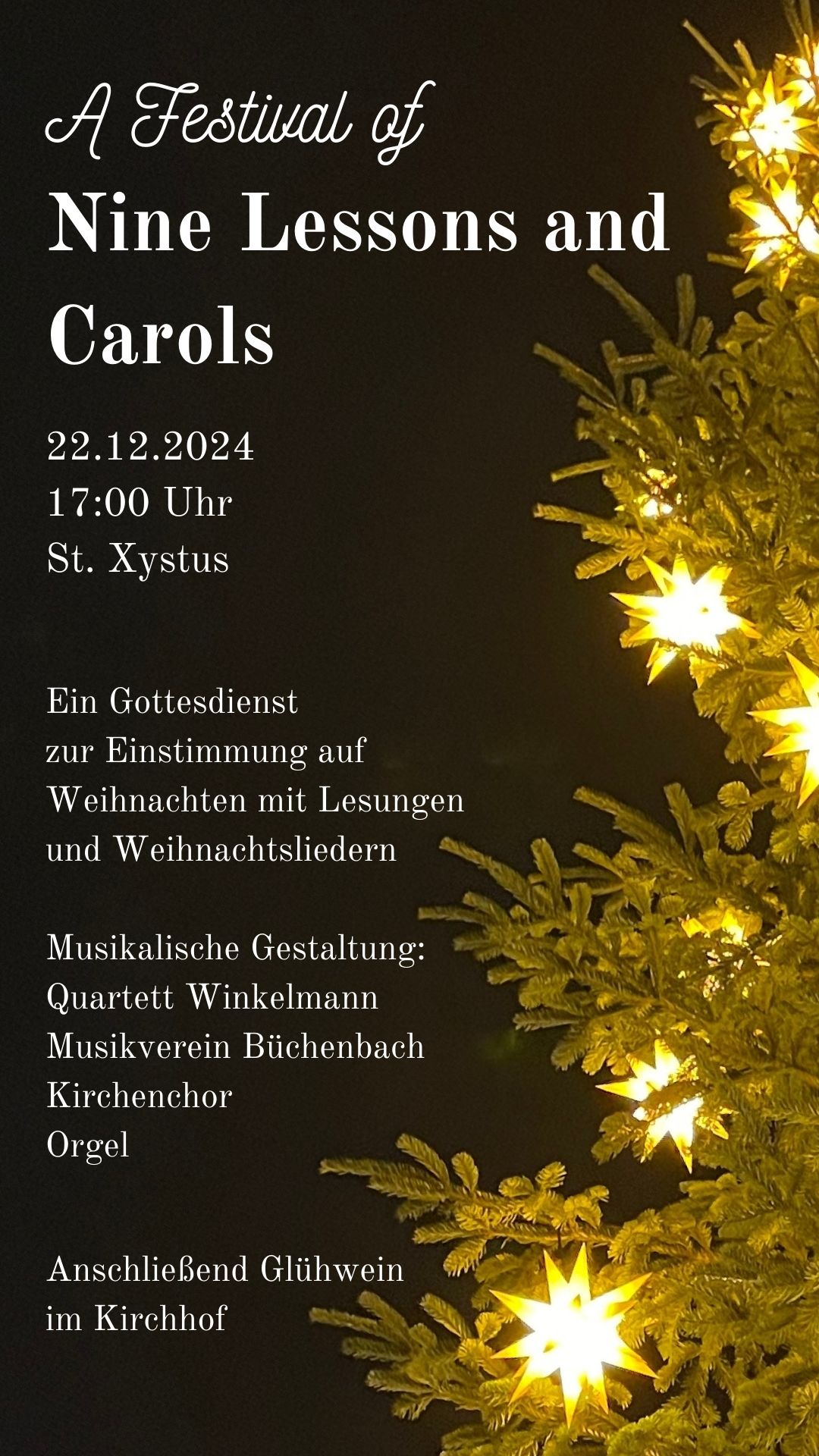 A Festival of Nine Lessons and Carols
