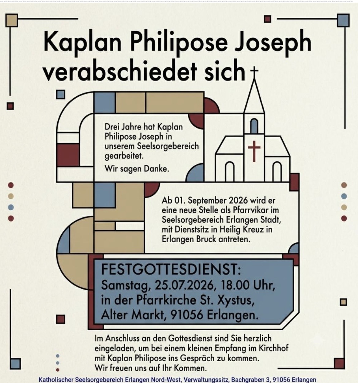 Abschied Kaplan Philippe