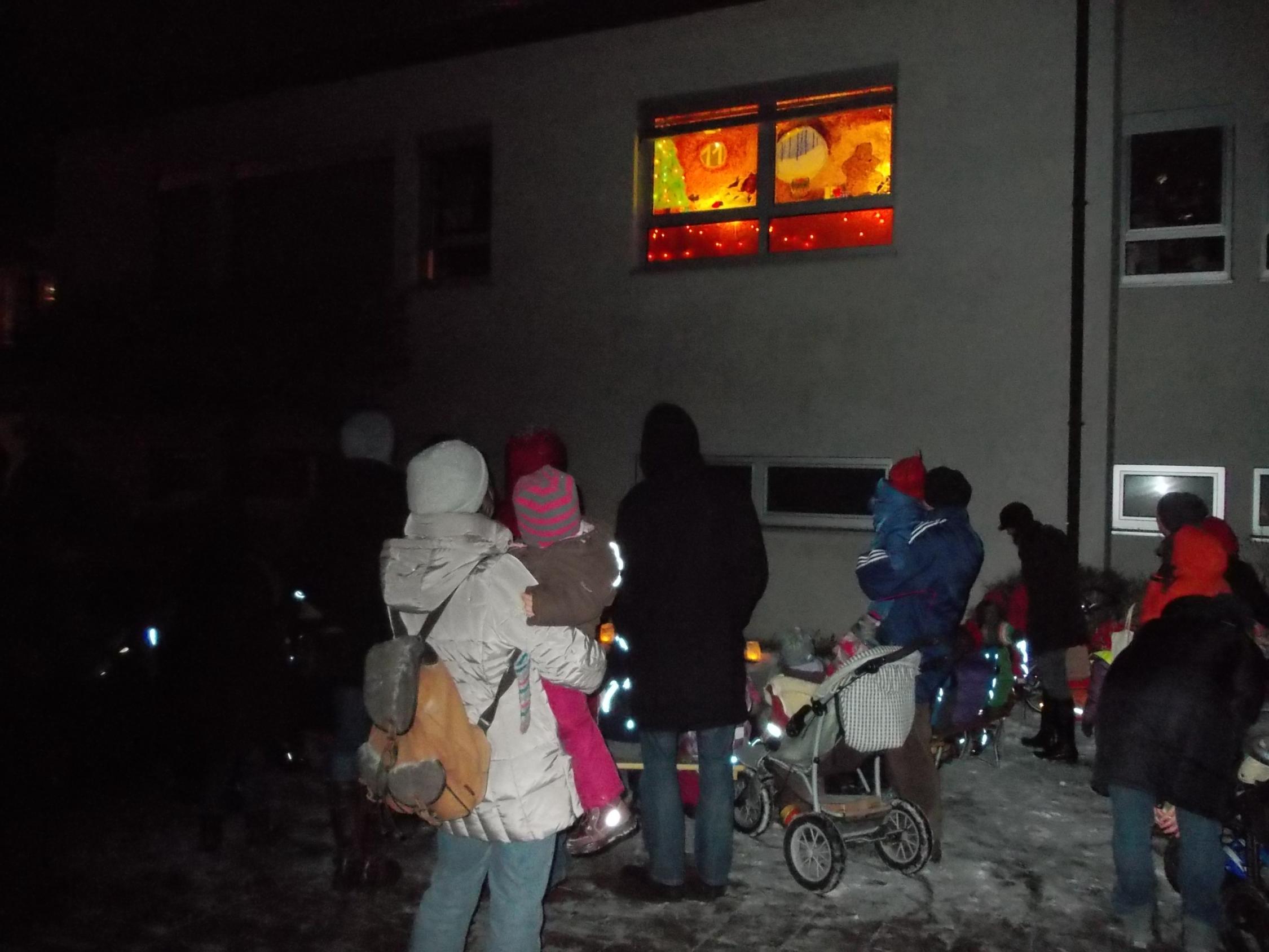 Adventsfenster KIGA 2012