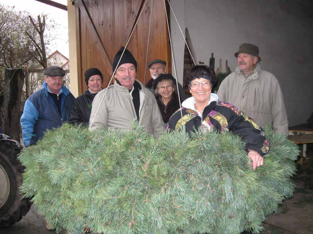 Adventskranzbinden 2010