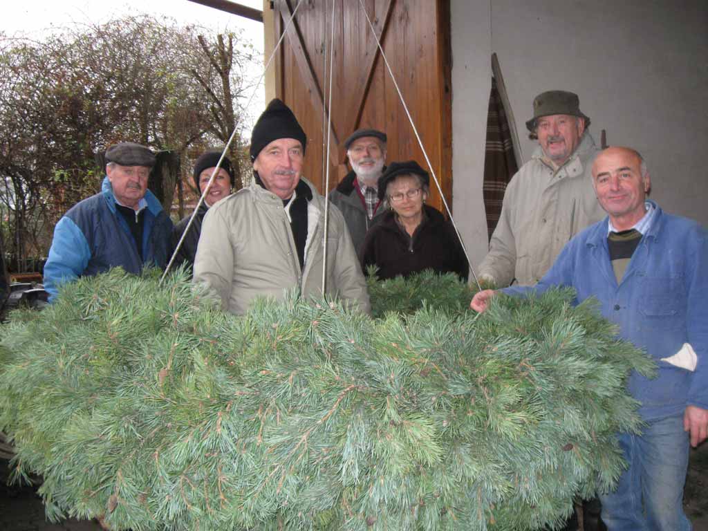 Adventskranzbinden 2010