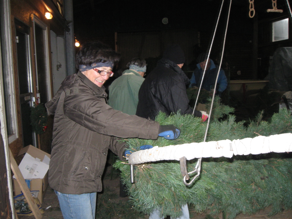 Adventskranzbinden 2013