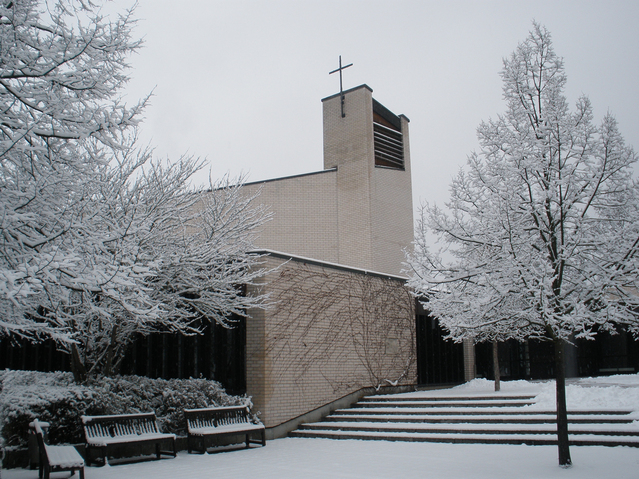 Apostelkirche im Winter