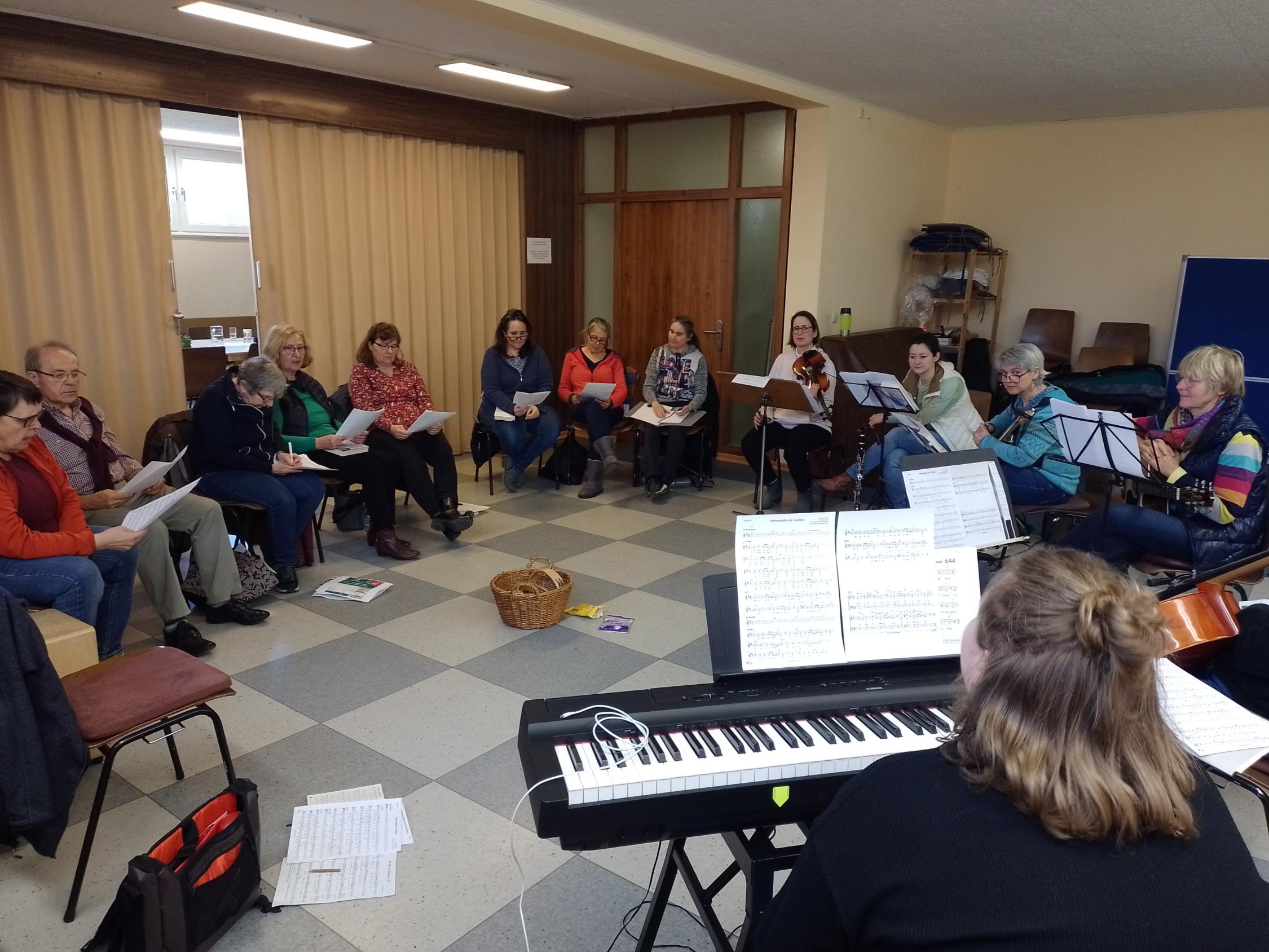Bandcoaching 2024 komm & sing