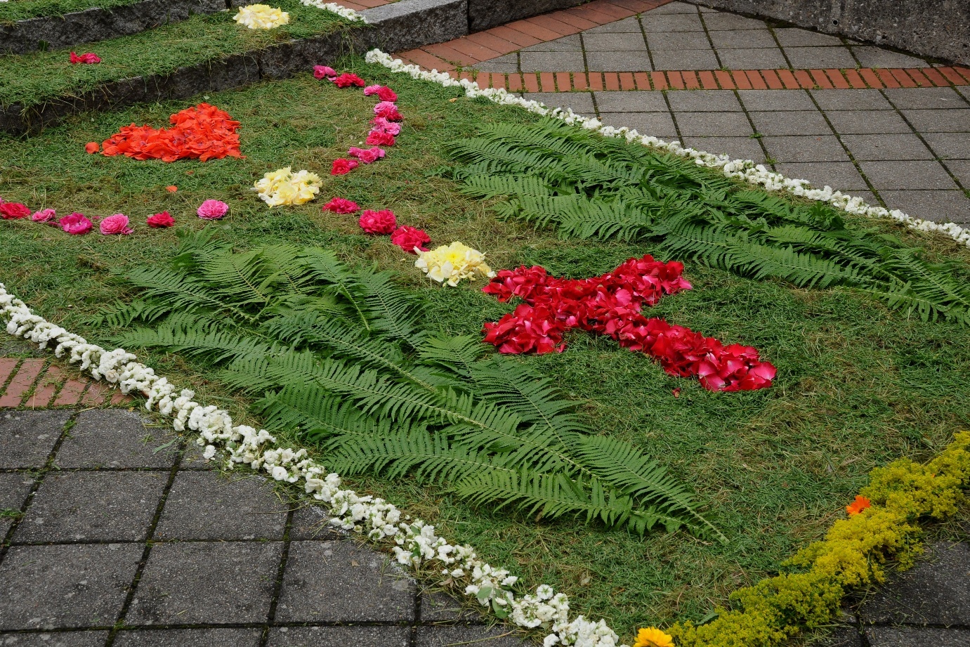 Blumenteppich