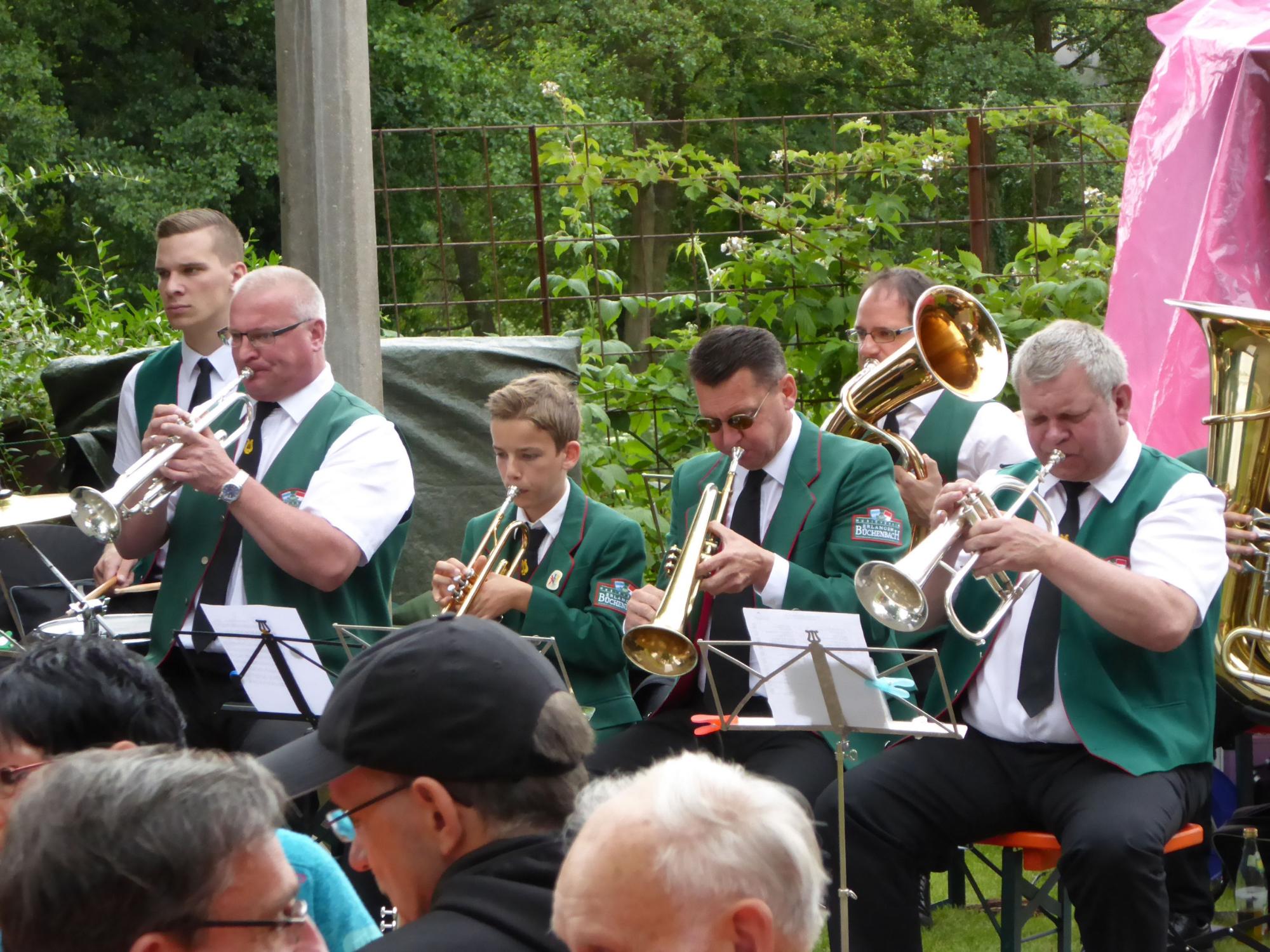 Büchenbacher Musikverein Pfarrfest 2016