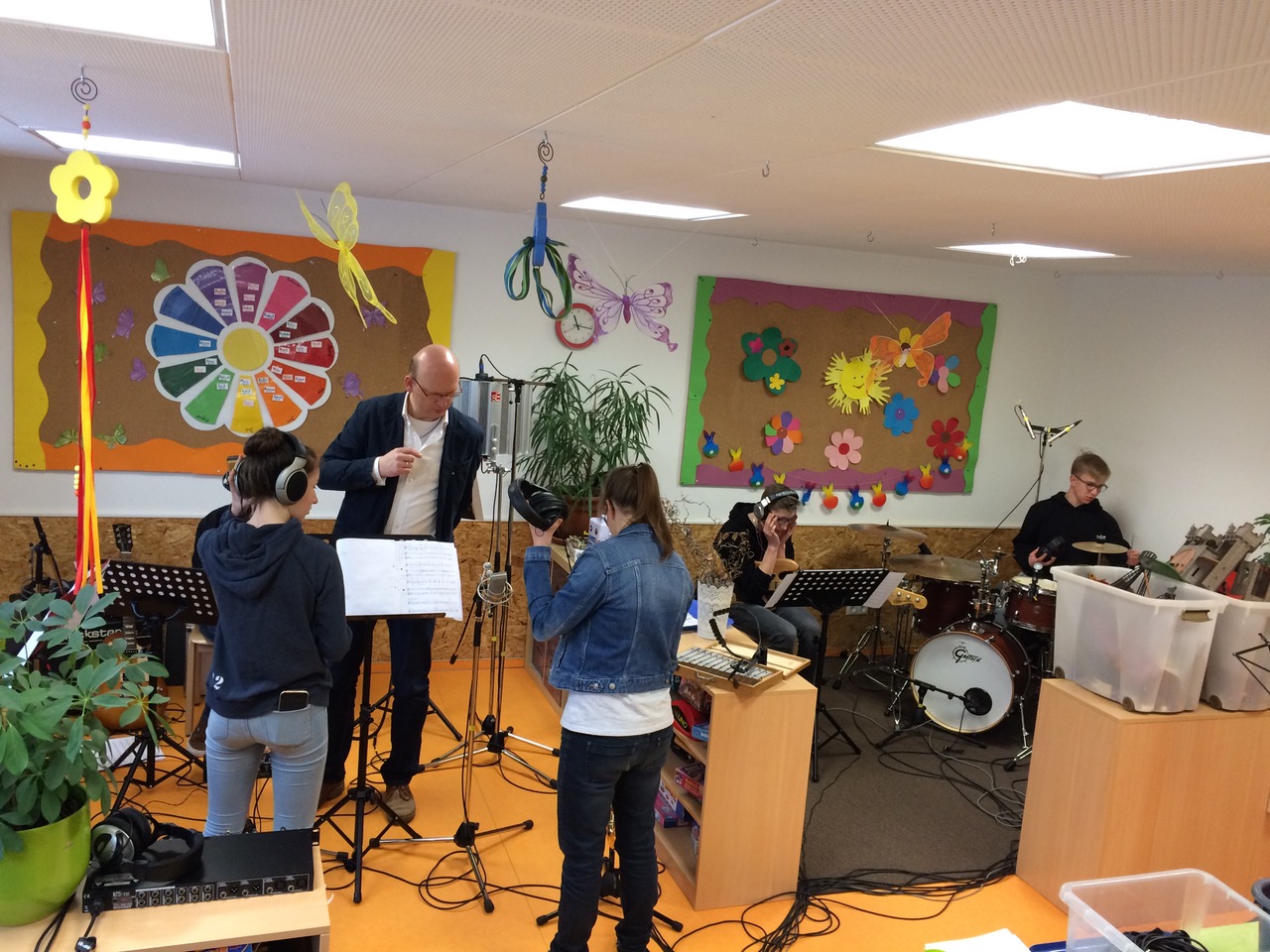 CD-Aufnahme Apostinis und Heuser & friends