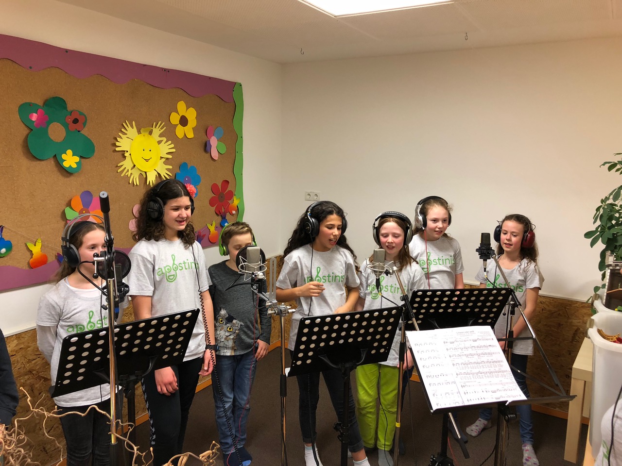 CD-Aufnahme Apostinis und Heuser & friends