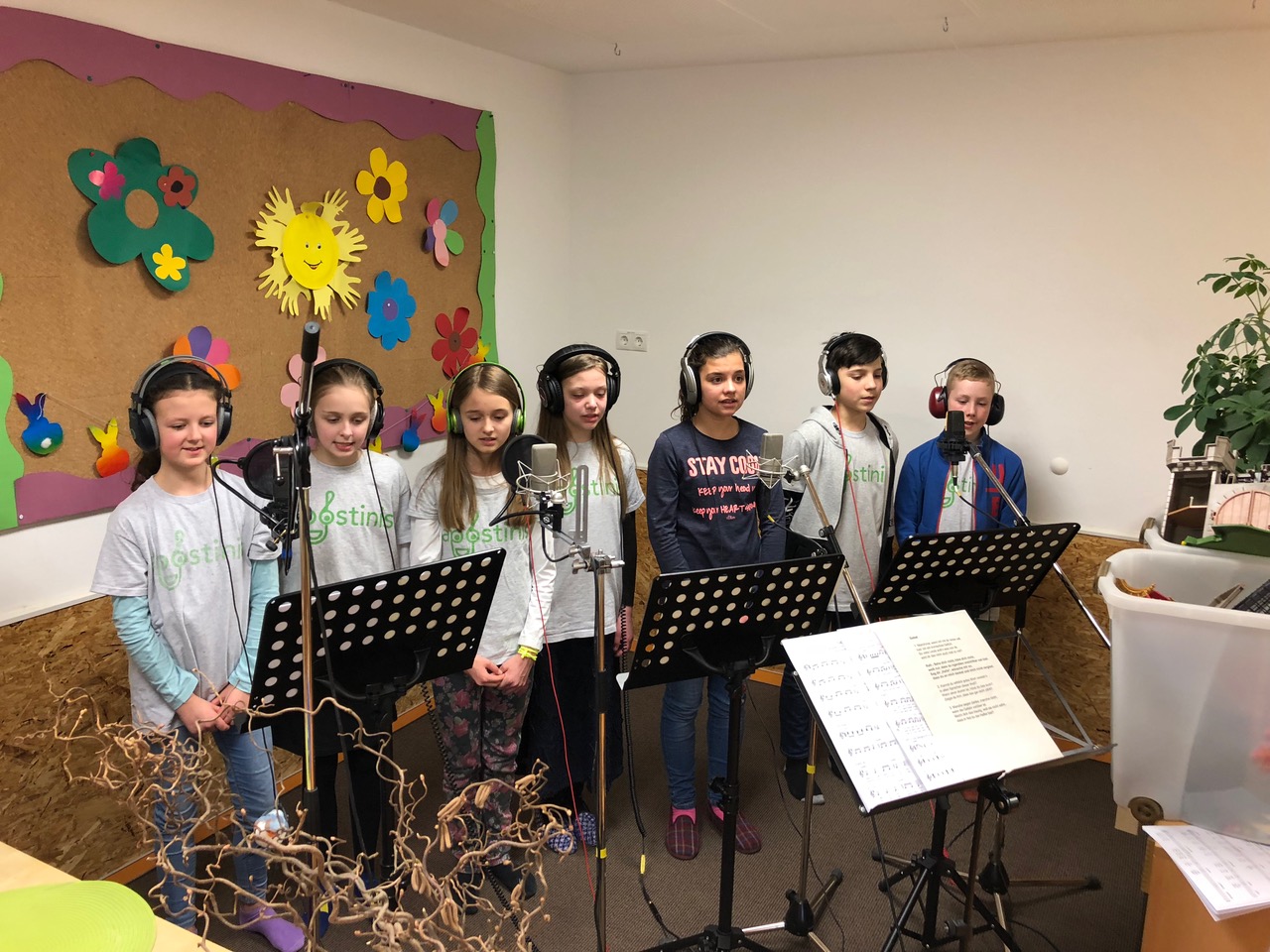CD-Aufnahme Apostinis und Heuser & friends