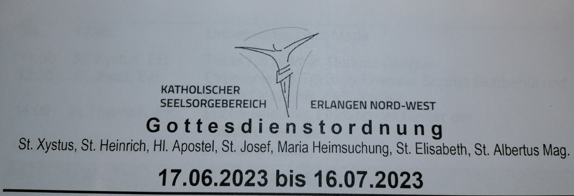 Das Leben vom 17.06.2023 - 16.07.2023