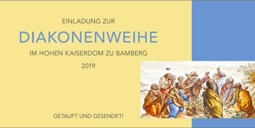 Diakonenweihe von Tobias Löffler