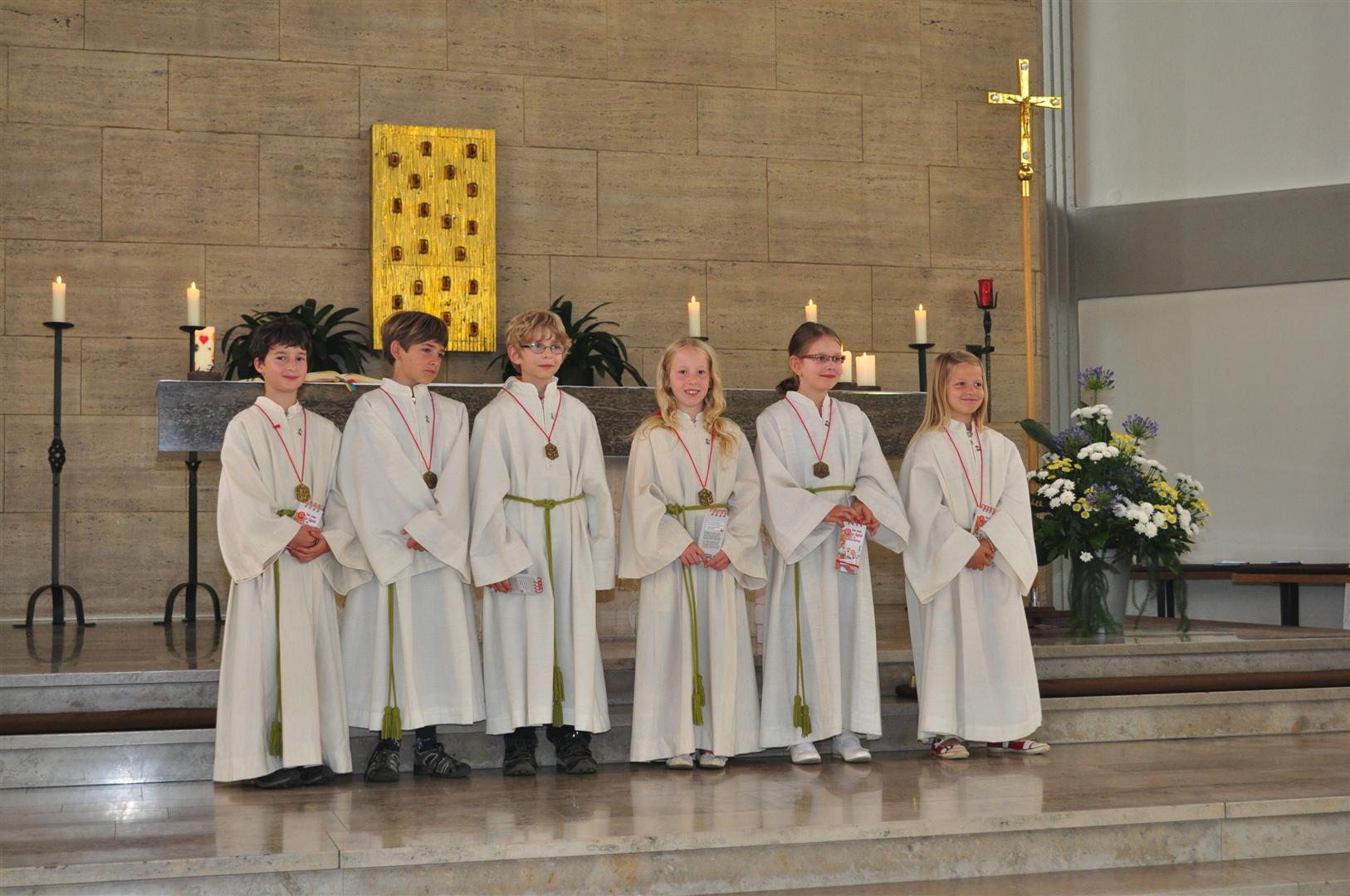 Einführung Ministranten 2012