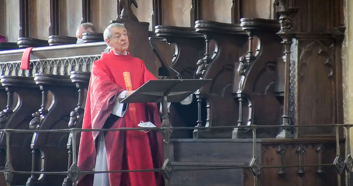 Erzbischof Ludwig Schick predigt bei der Feier vom Leiden und Sterben Christi Erzbischof Ludwig Schick Karfreitagsliturgie