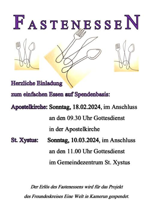 Fastenessen 2024