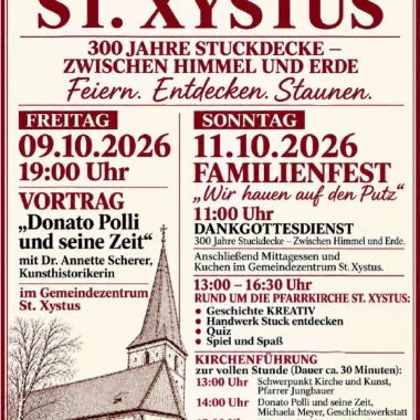 Festwochenende 2026