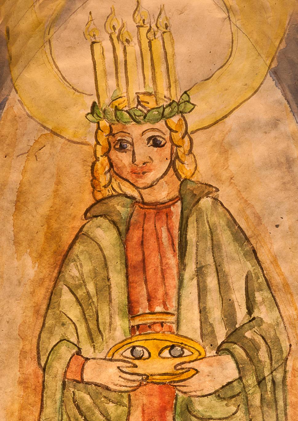 GODI unterm Adventskranz - hl. Lucia