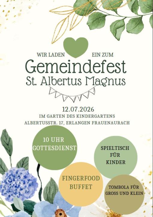 Gemeindefest 2026