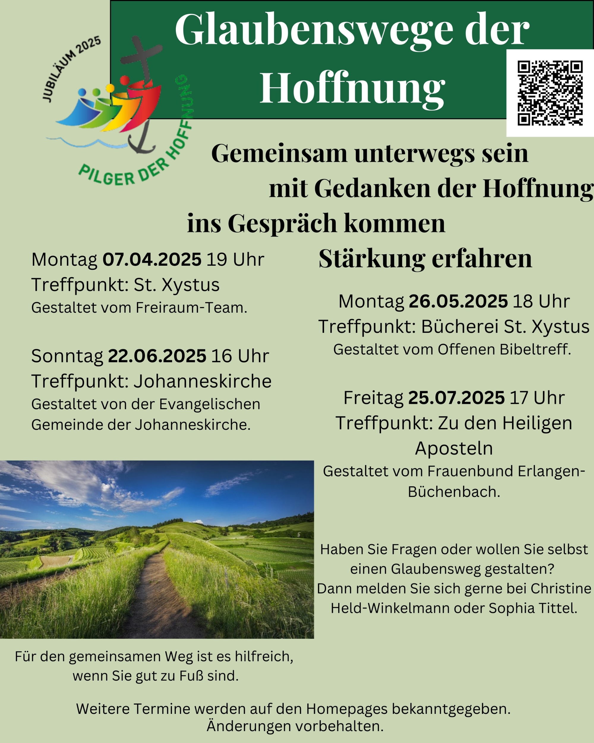 Glaubenswege der Hoffnung