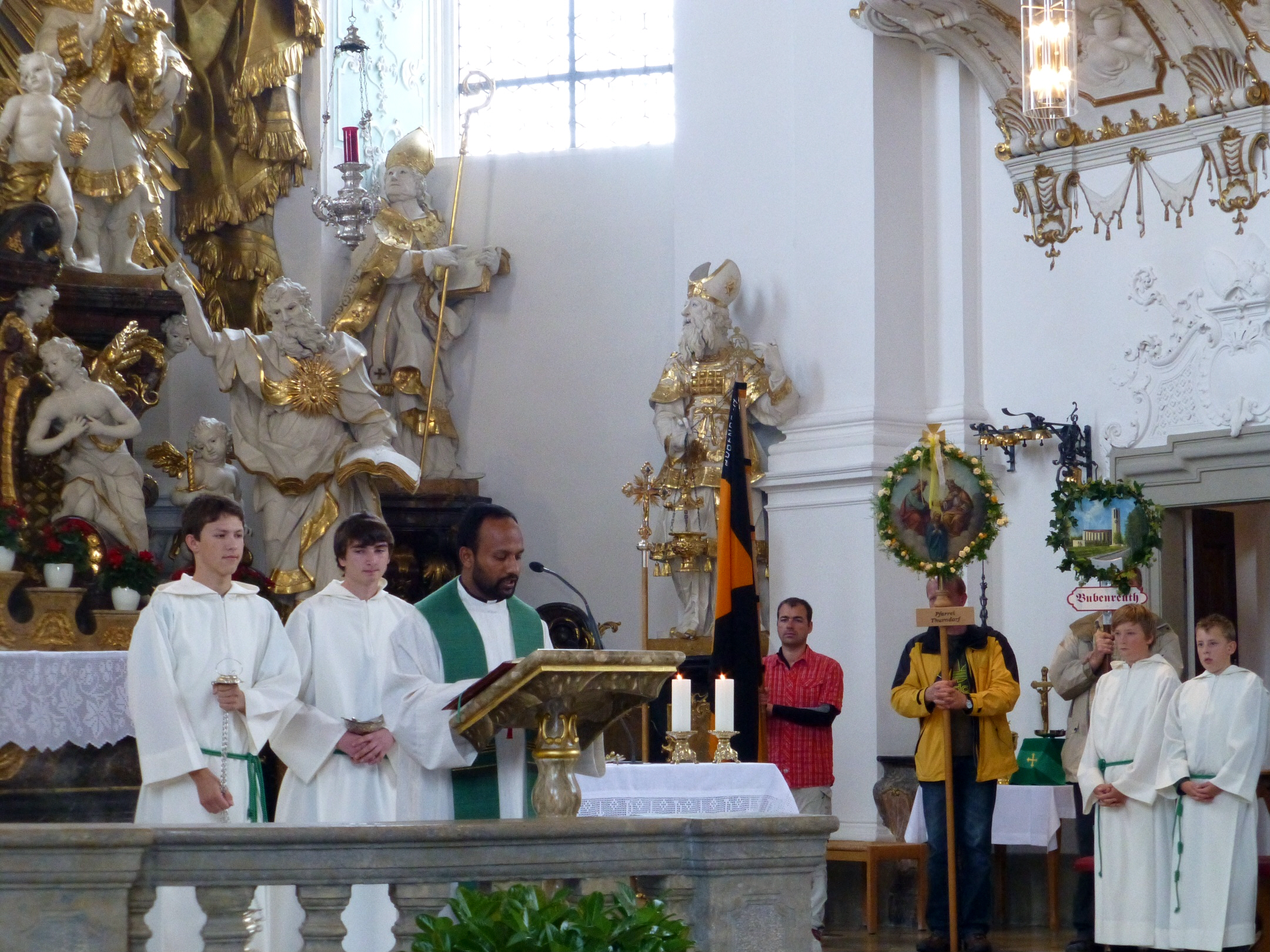 Gößweinstein - Wallfahrtsgottesdienst in der Basilika