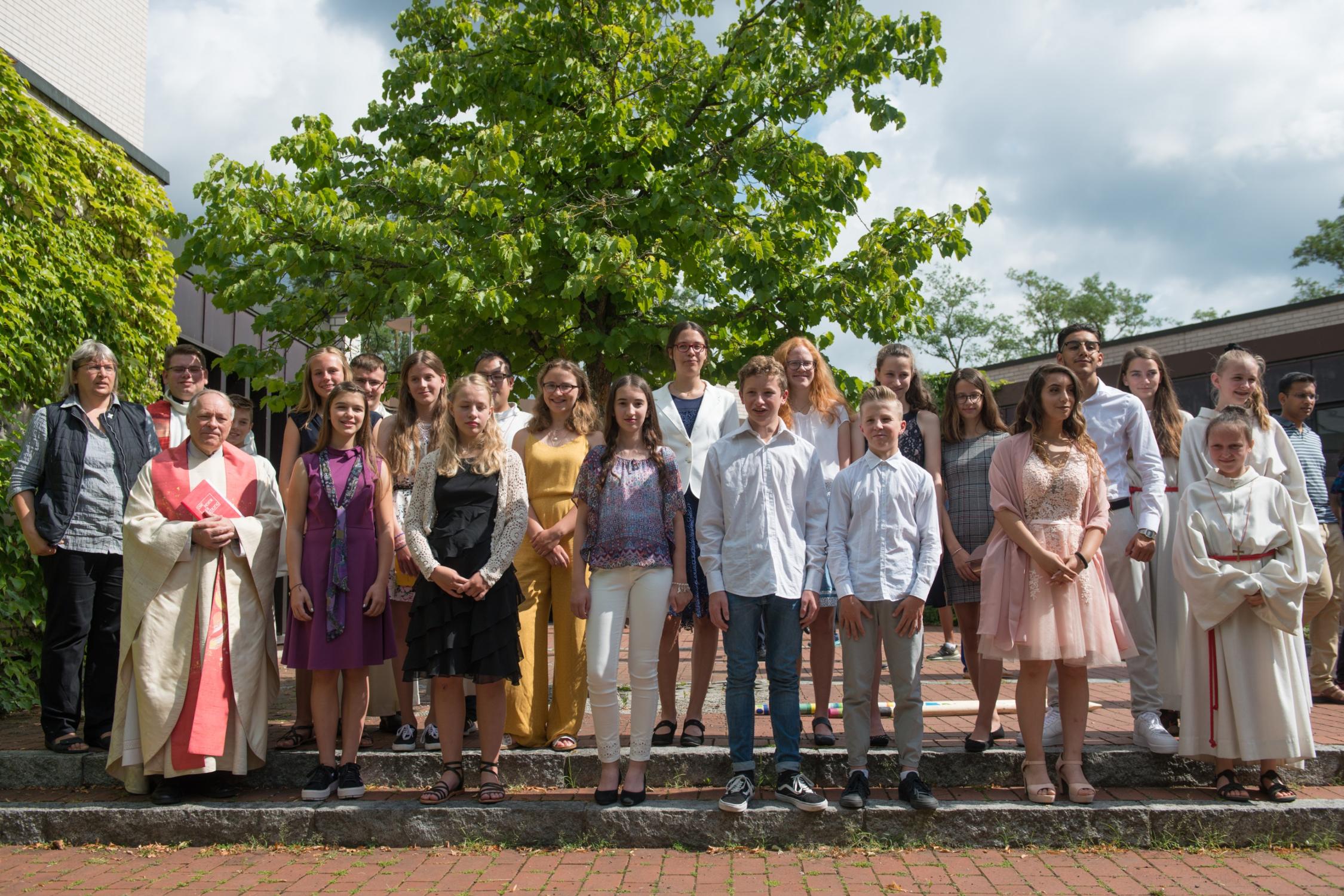 Gruppenfoto Firmung 2019