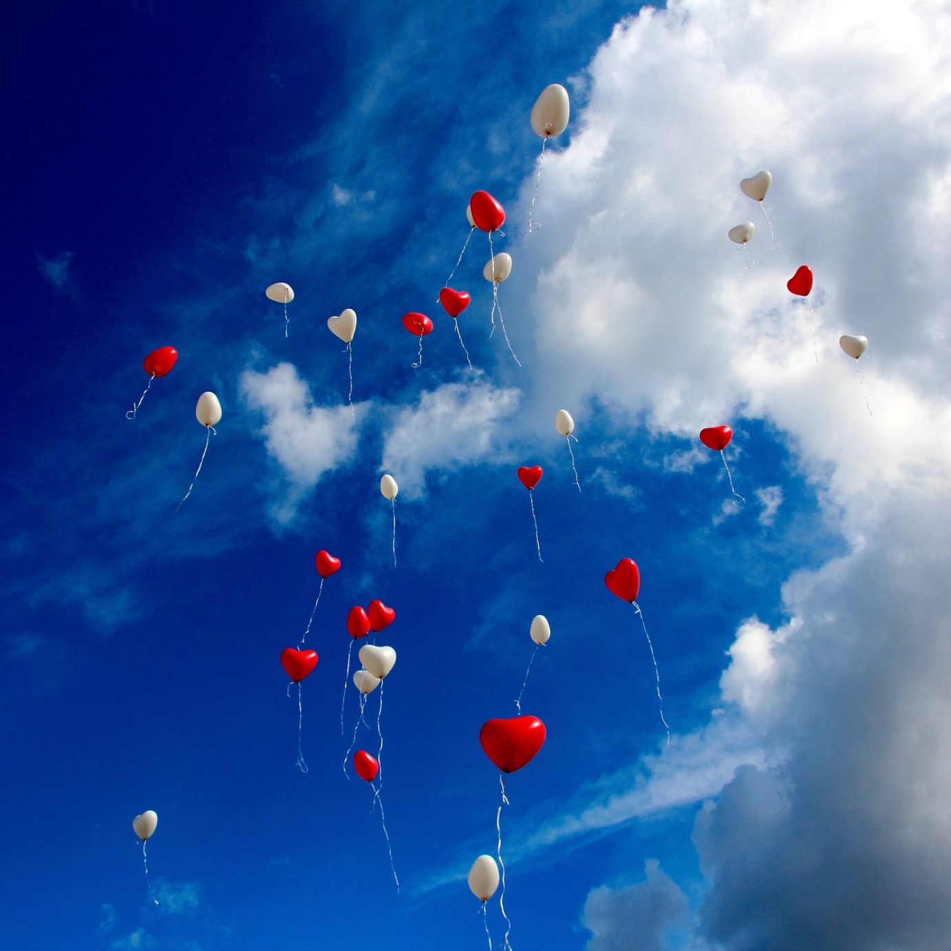 Herzluftballons