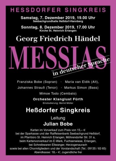 Hessdorfer Singkreis - MESSIAS in deutscher Sprache