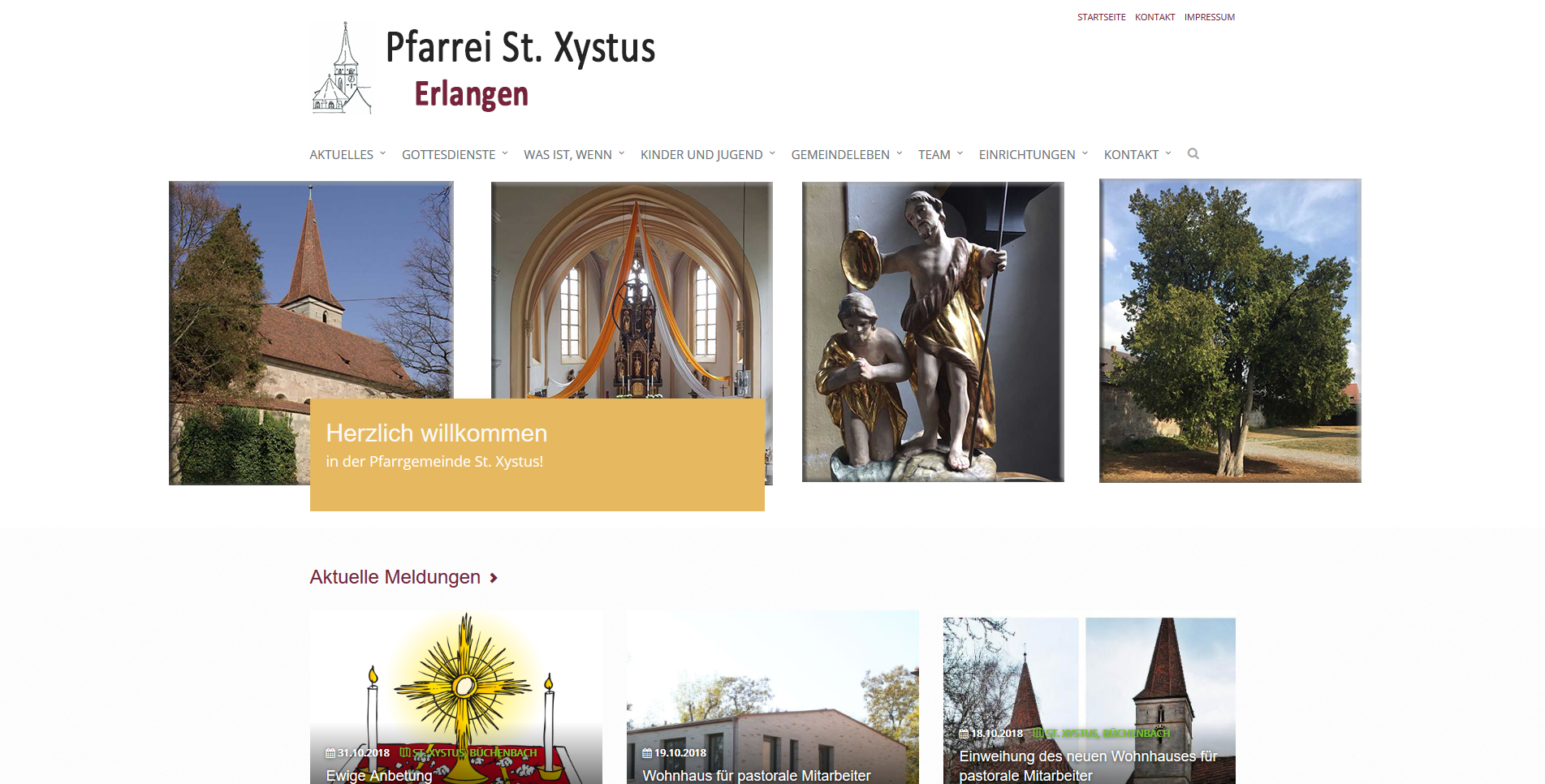 Homepage St. Xystus