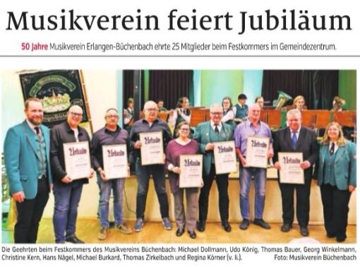 Jubiläum Musikverein