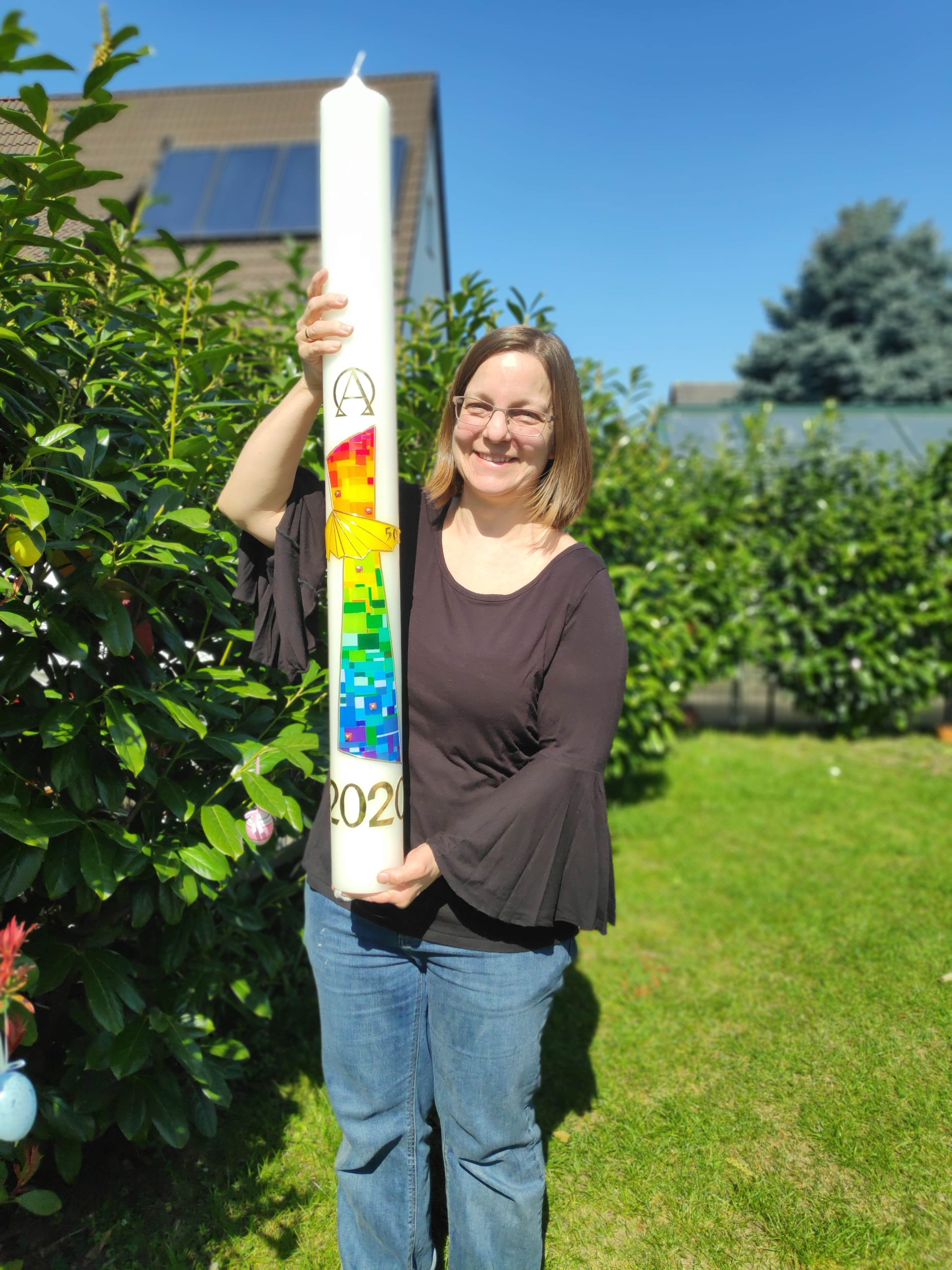 Jubiläums-Osterkerze