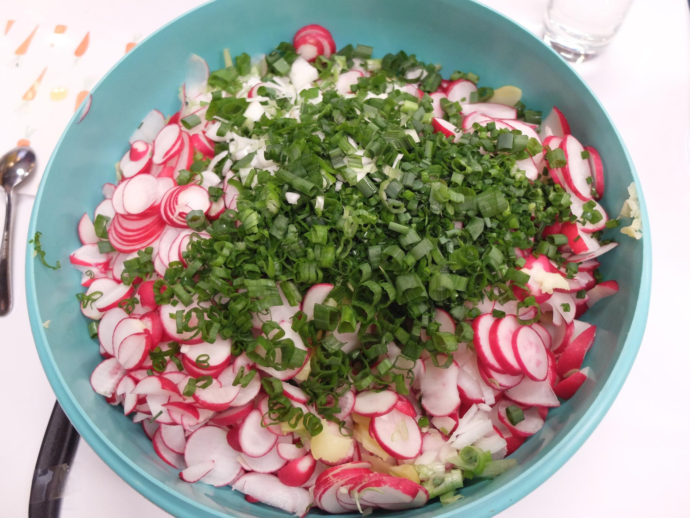 Kartoffel-Radischen-Salat