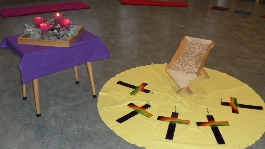 Kindergarten-Gottesdienst zur Weihnachtszeit