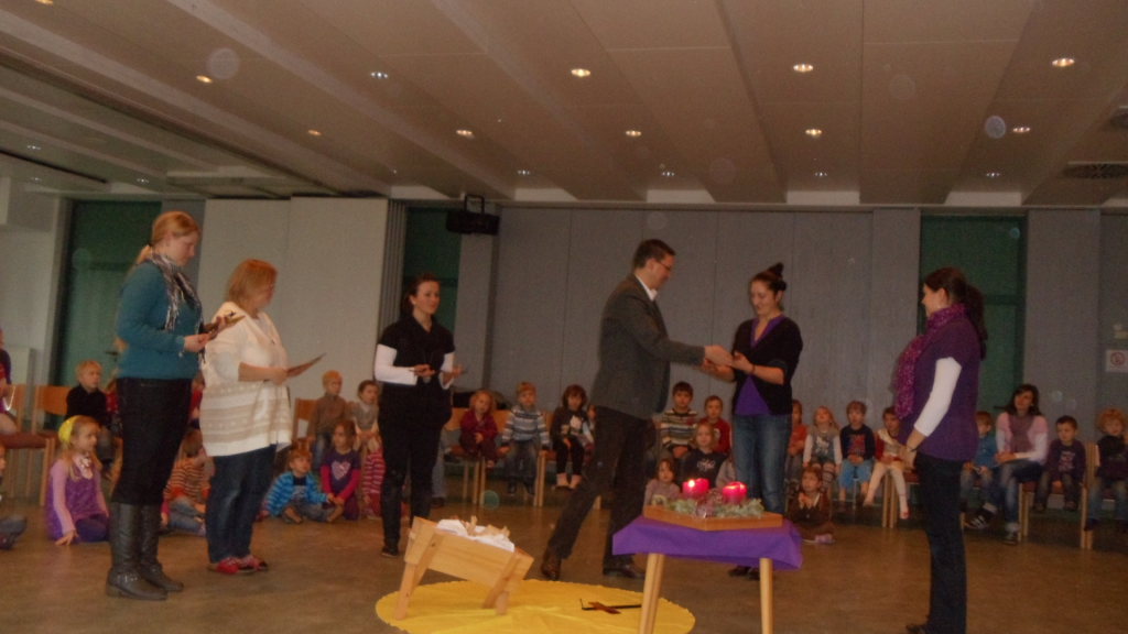 Kindergarten-Gottesdienst zur Weihnachtszeit