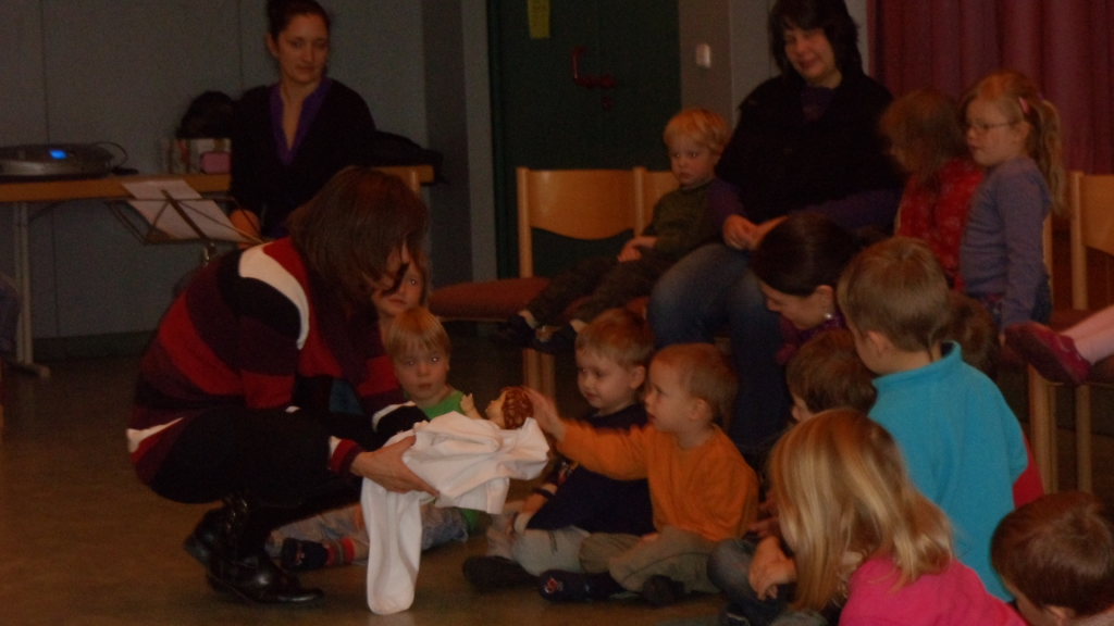 Kindergarten-Gottesdienst zur Weihnachtszeit