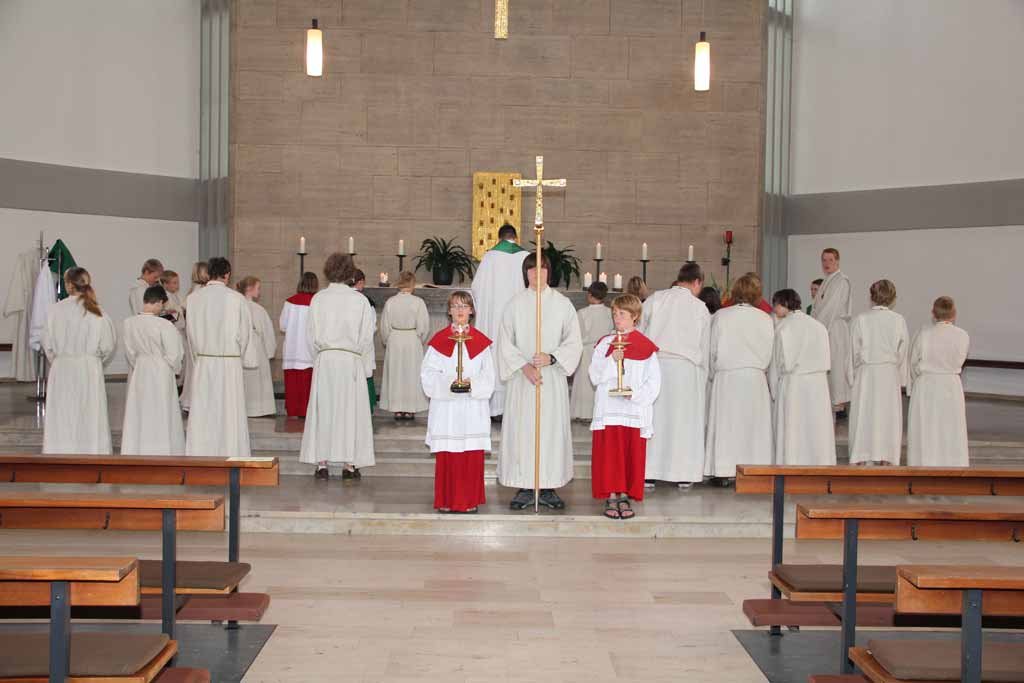 Ministrantenaufnahme 2010
