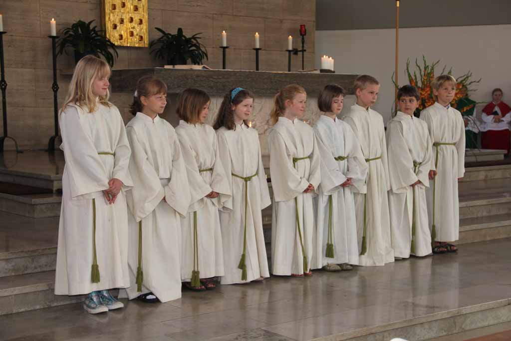 Ministrantenaufnahme 2010