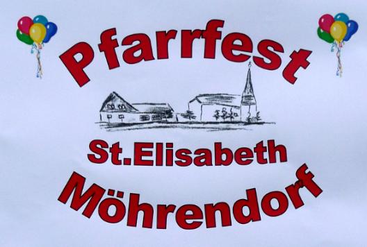 Möhrendorf St. Elisabeth - Pfarrfest Plakatkopf