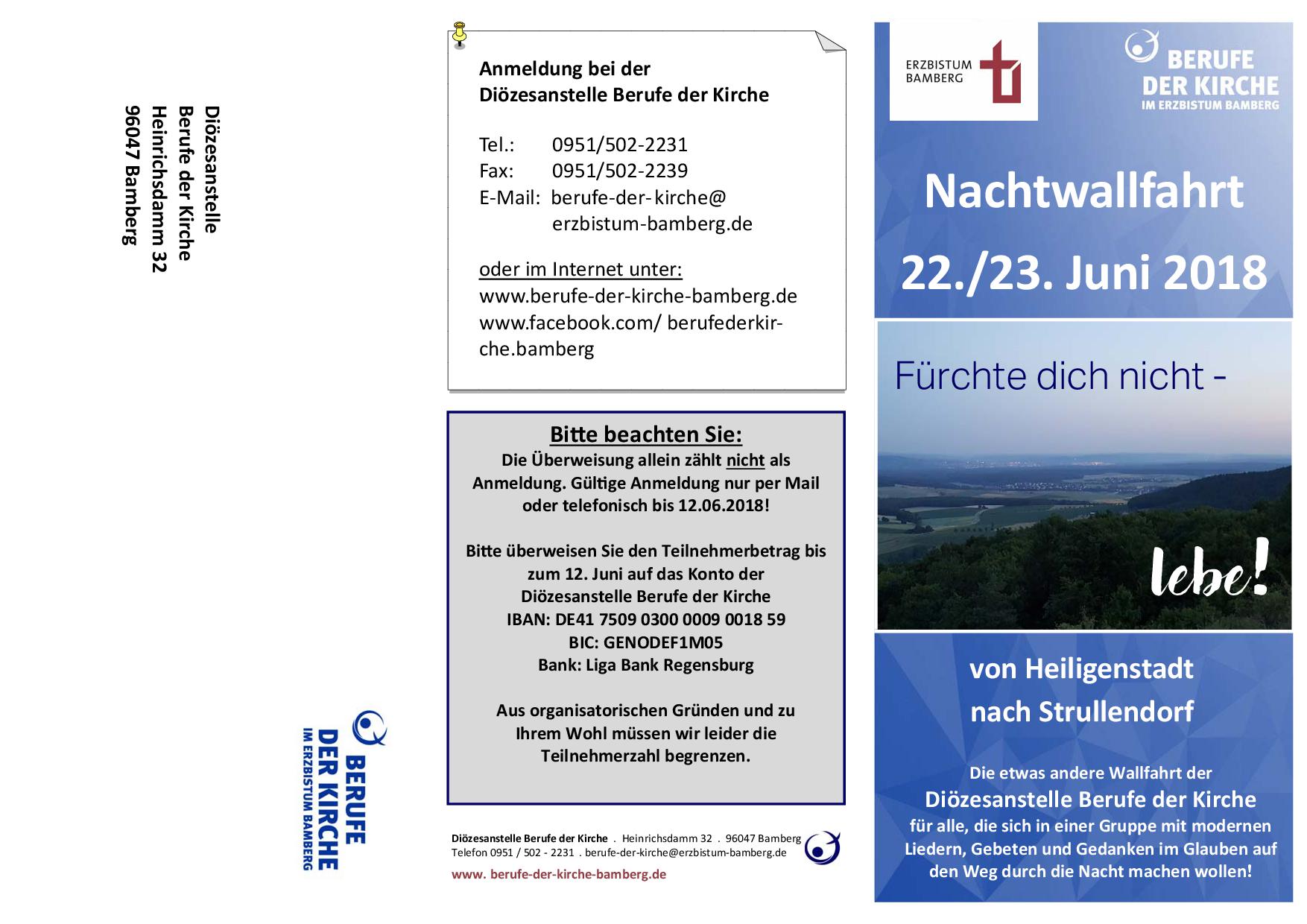 Nachtwallfahrt