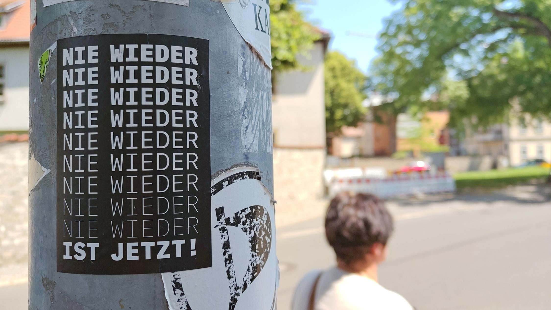 Nie wieder ist jetzt