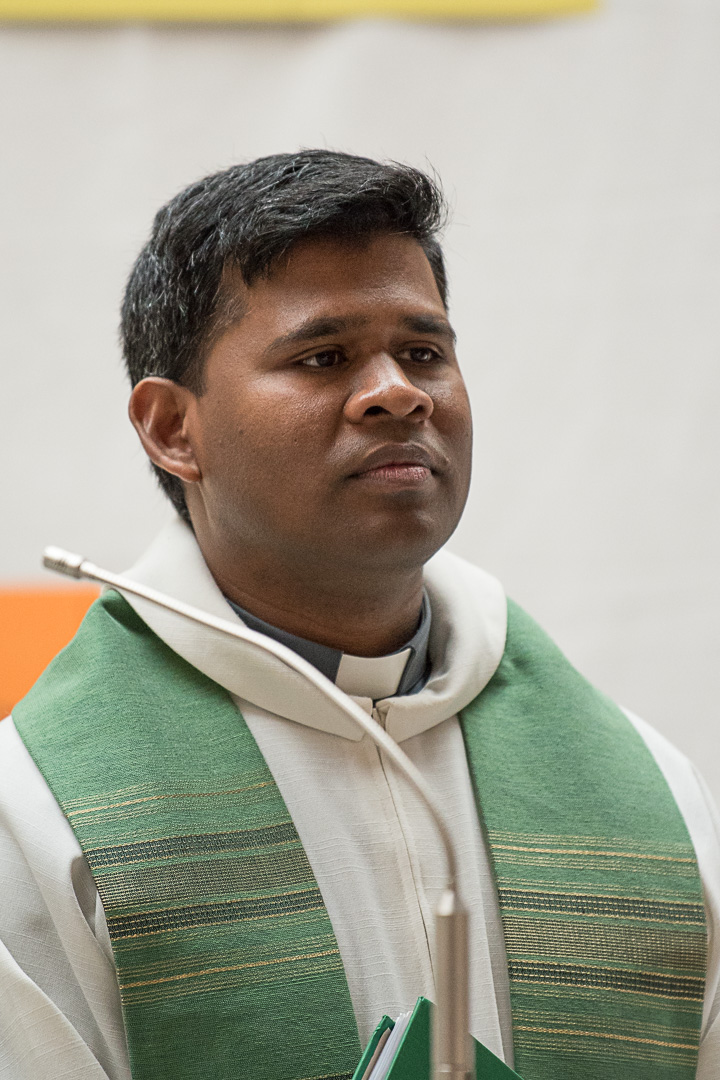 Pater Pradeep Tirkey Seelsorgebereichs-Gottesdienst 2019