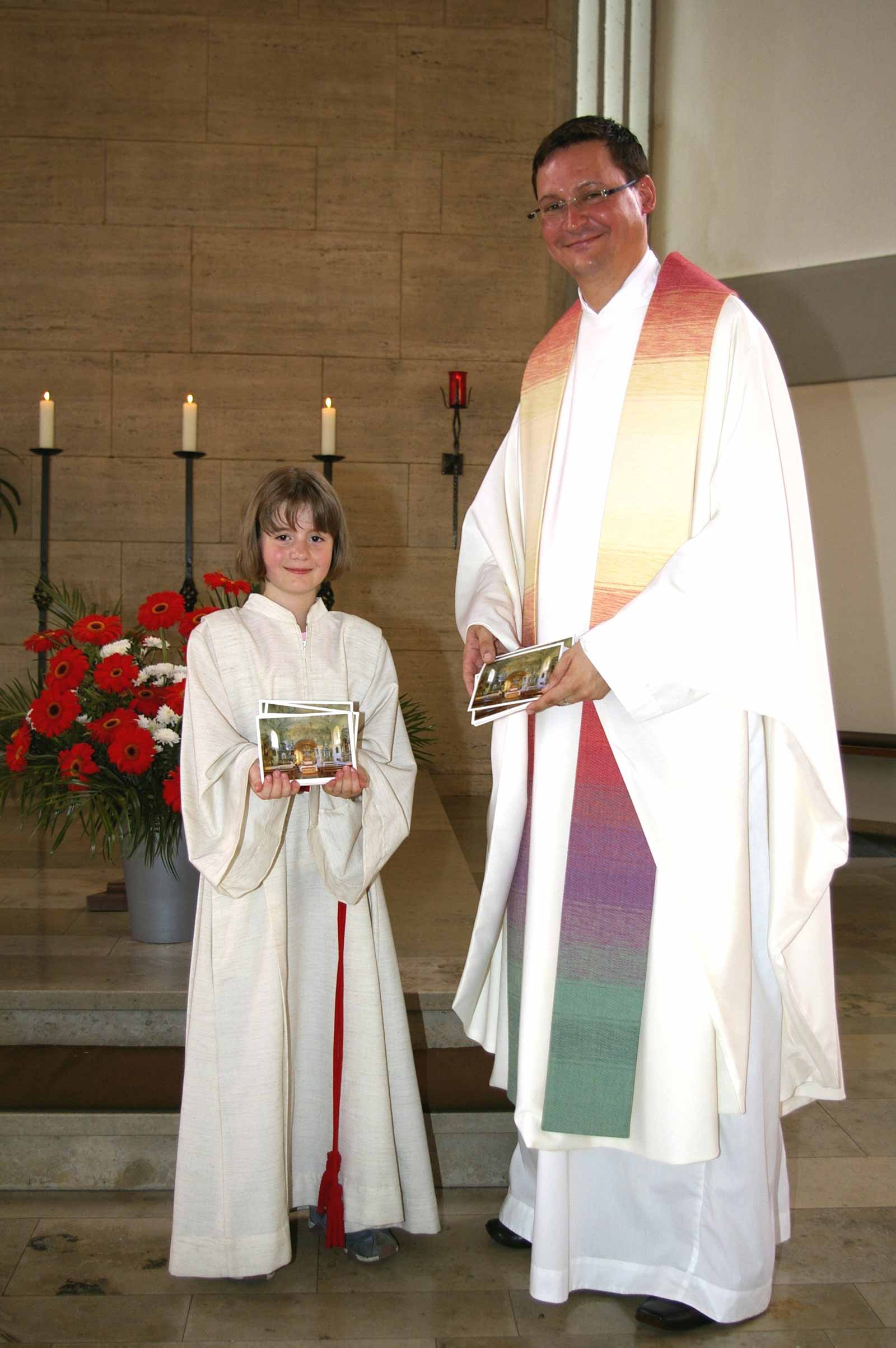 Spende für St. Andreas ind Schönbach
