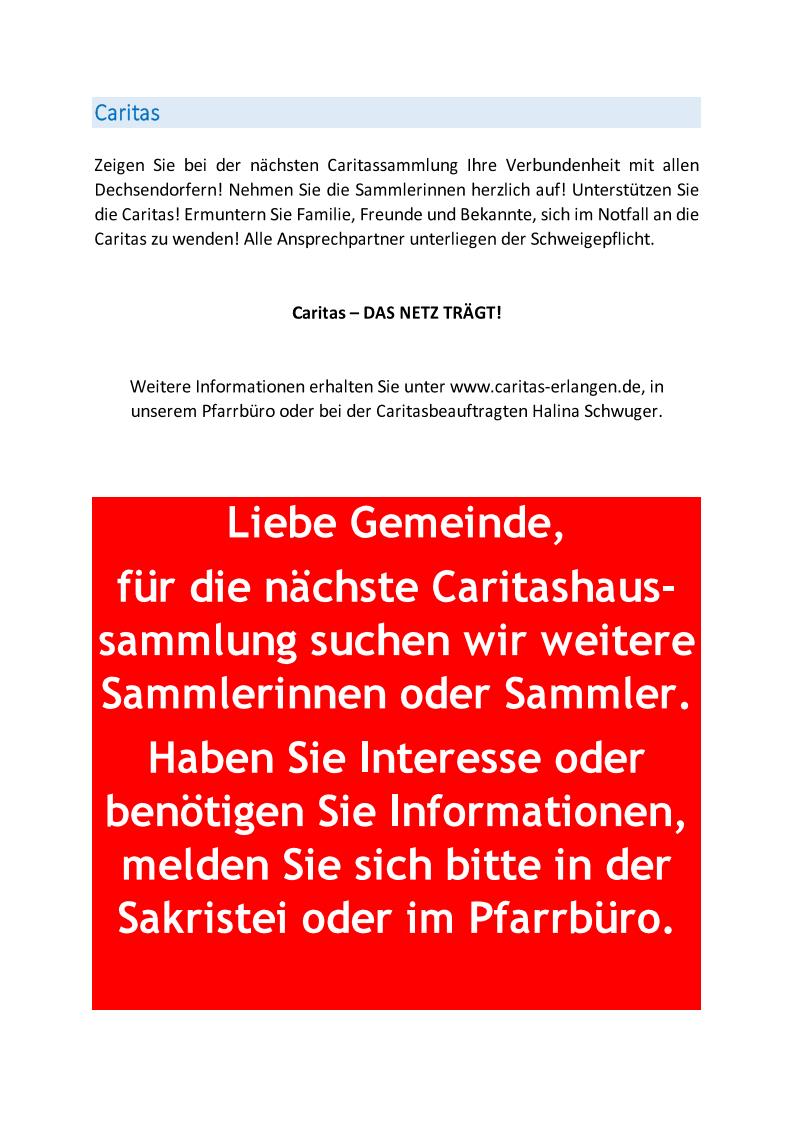 Pfarrbrief 2016