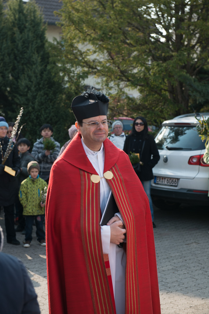 Pfarrer Marcel Jungbauer Palmsonntag 2019