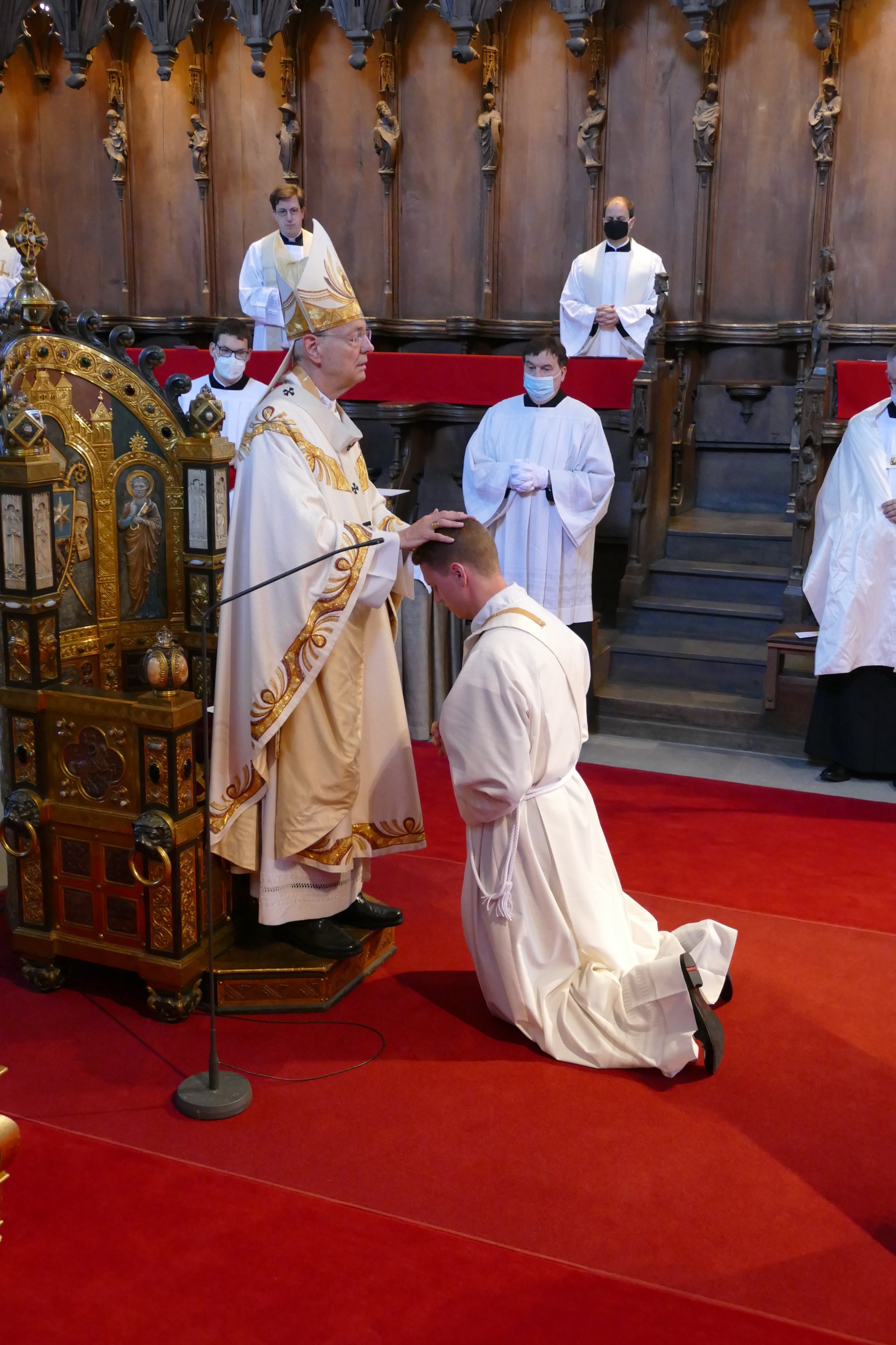 Priesterweihe 2020 von Tobias Löffler und Christian Wohlfahrt