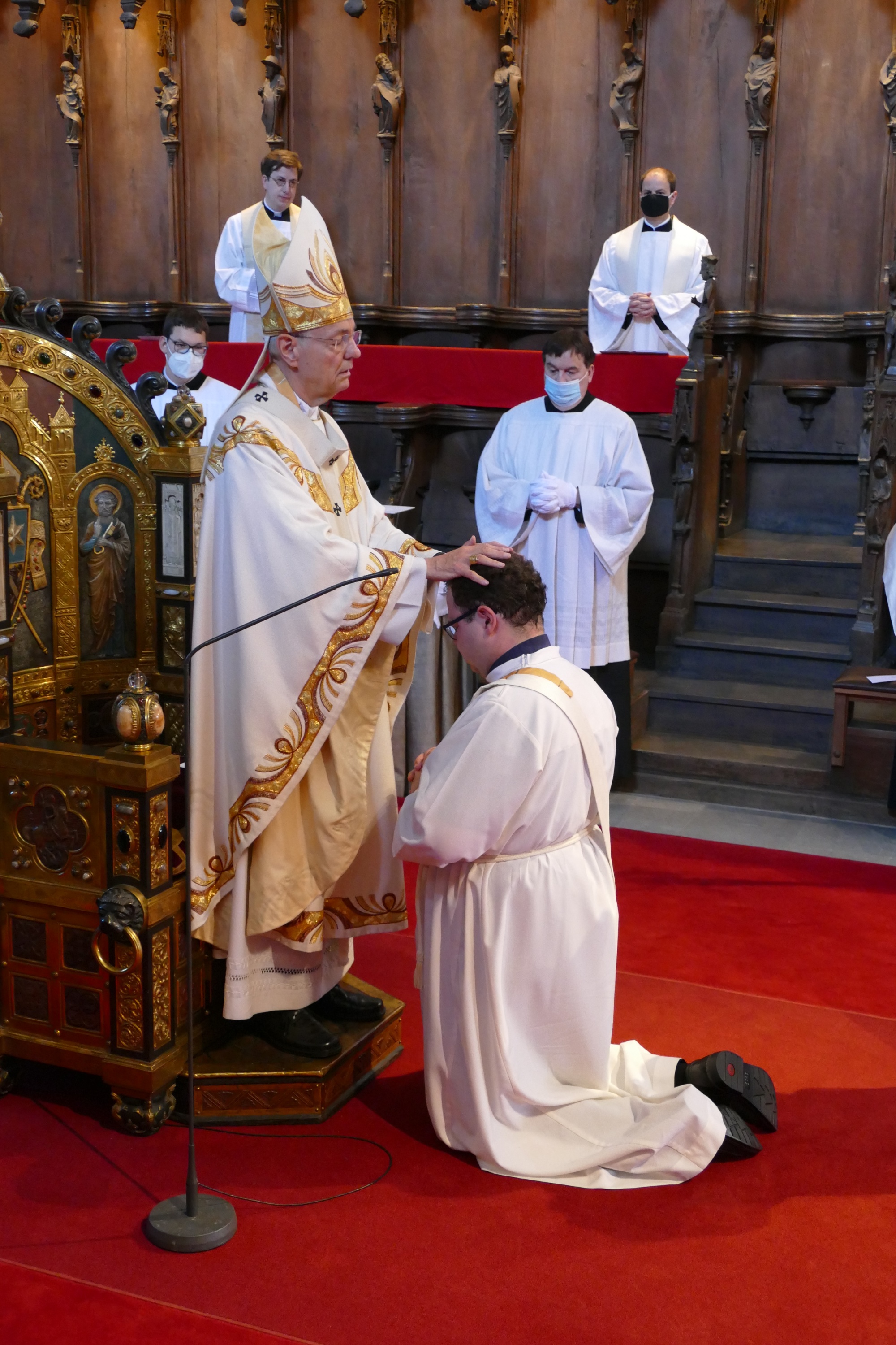 Priesterweihe 2020 von Tobias Löffler und Christian Wohlfahrt