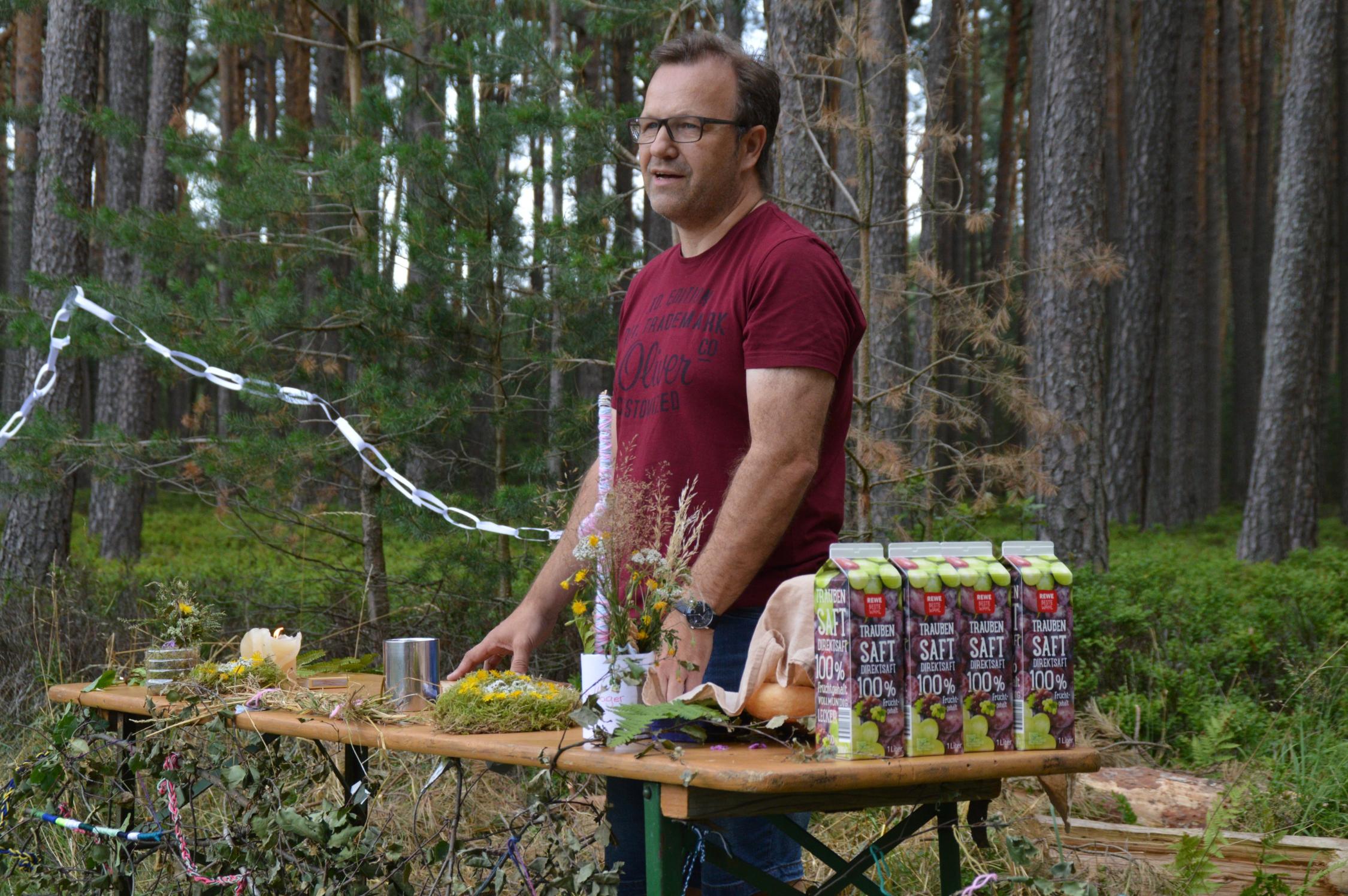 Roland Rödel im Zeltlager 2019 Roland Rödel