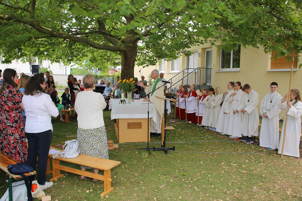 Schlußsegen Pfarrfest
