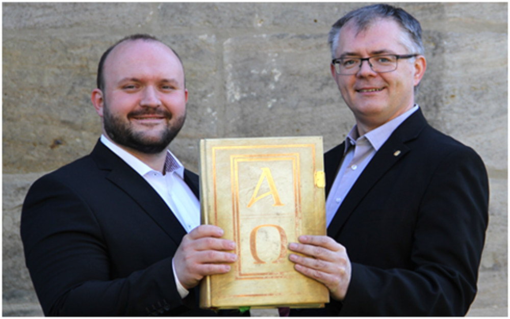 Sebastian Heim und Stefan Lunz Diakone