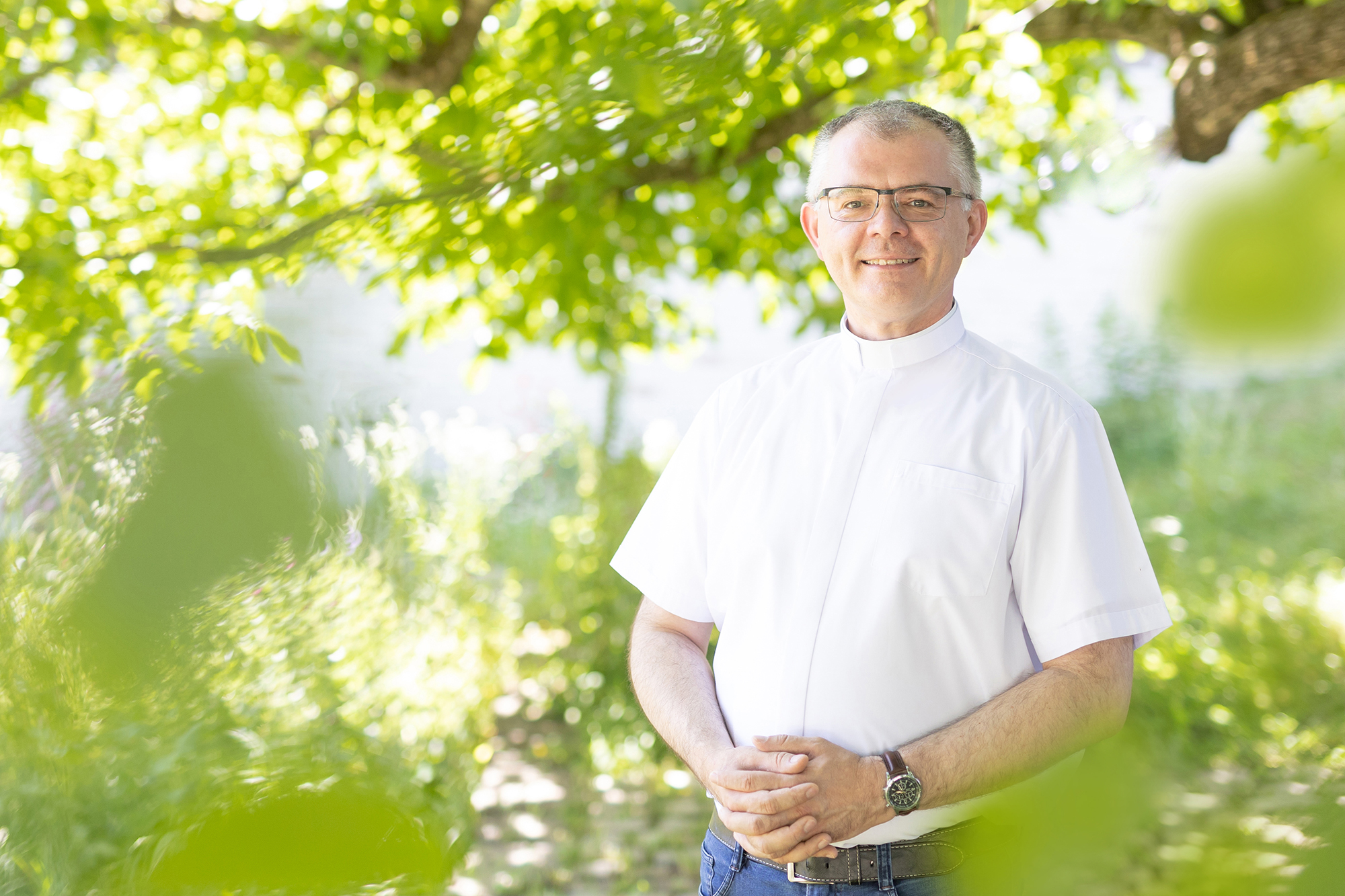 Priesteramtskandidat Stefan Lunz