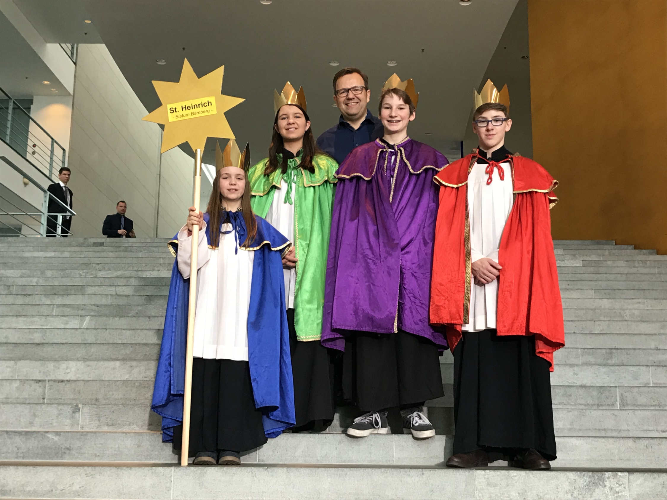 Sternsinger im Bundeskanzleramt