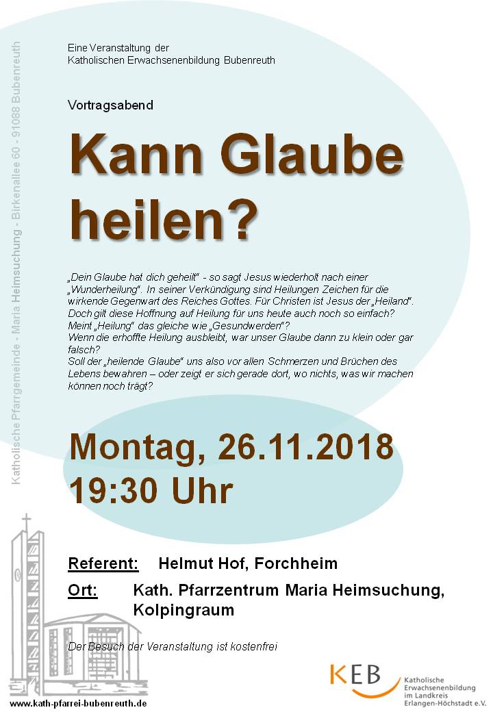 Kann Glaube heilen?